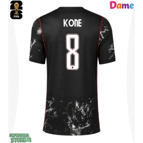 Canada Ismael Kone #8 Replika Udebanetrøje Dame VM 2026 Kortærmet